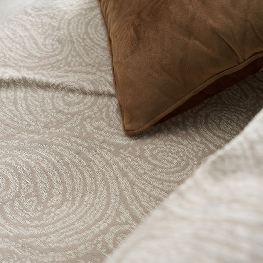 Gofis Home Τριθέσιου Καναπέ Π180xΜ300cm Beige Gofis Home Τριθέσιου Καναπέ Π180xΜ300cm Beige