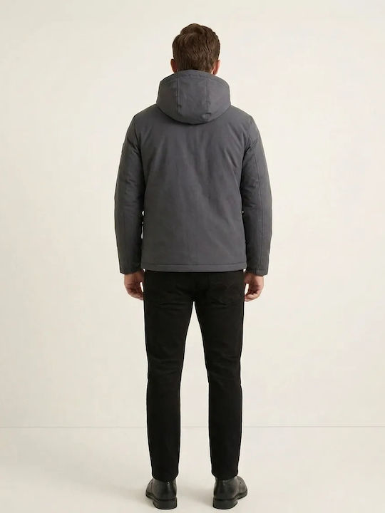 Dunkelgraue Jacke