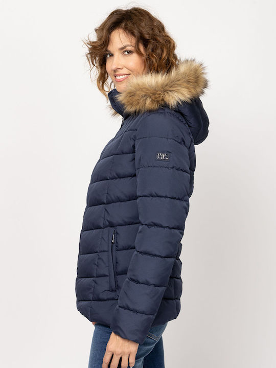 Narlaw Women's Winter Jacket Blue