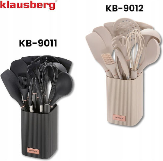 Klausberg Σετ Ανοξείδωτων Εργαλείων Μαγειρικής με Βάση 12τμχ