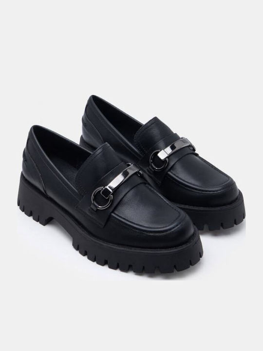 Γυναικεία Loafers σε Μαύρο Χρώμα
