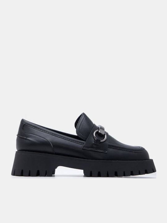 Γυναικεία Loafers σε Μαύρο Χρώμα