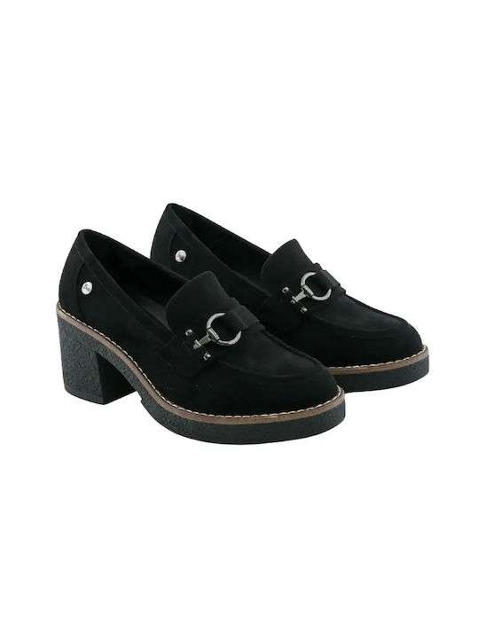 Γυναικεία Loafers σε Μαύρο Χρώμα SD57106