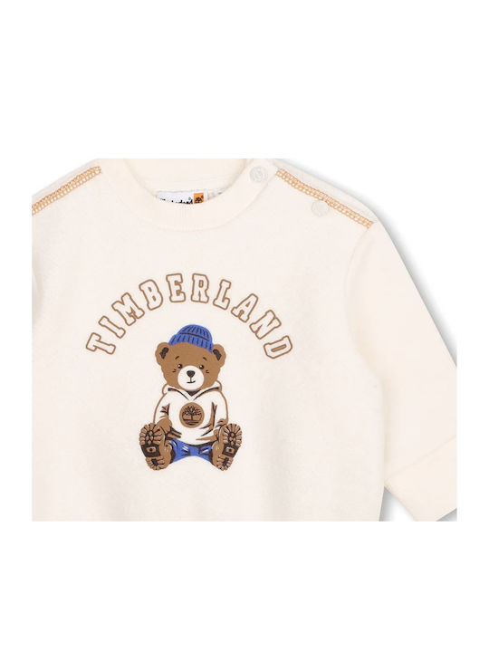 Kids Long-Sleeved Beige Top