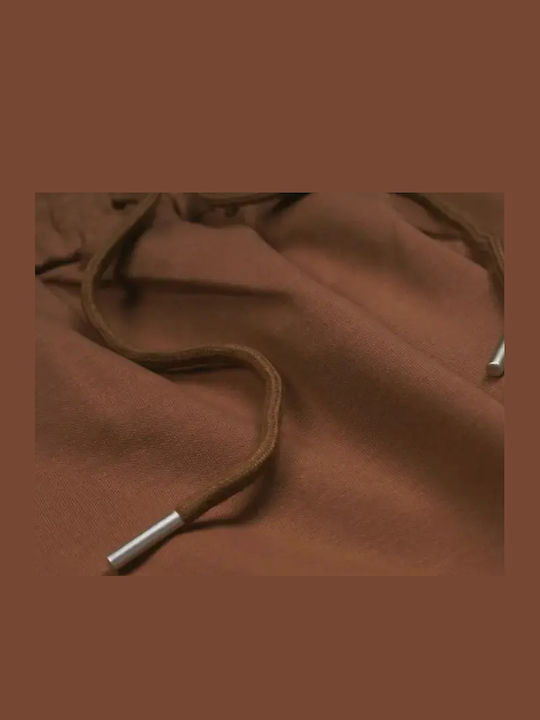 Kids Tracksuit Set With Jacket Brown