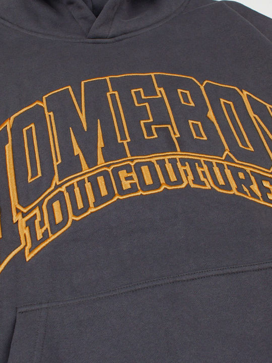 Hoodie Grey Washed