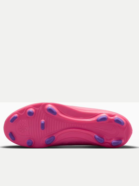 Vapor FG/MG Παιδικά Ποδοσφαιρικά Παπούτσια με Τάπες Ροζ