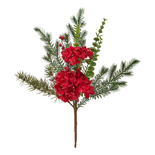 Ramură Decorativă de Crăciun cu Lungimea de 46 cm Verde