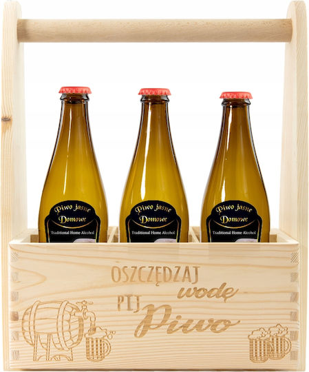 Wooden Beer Crate as a Birthday Gift