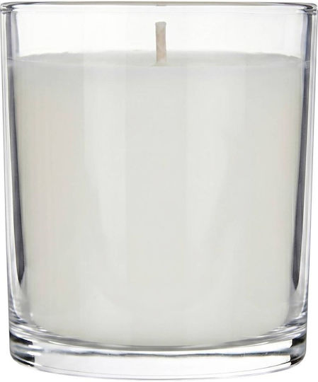 Butlers Grüne Weihnachtskerze aus Glas 8 cm