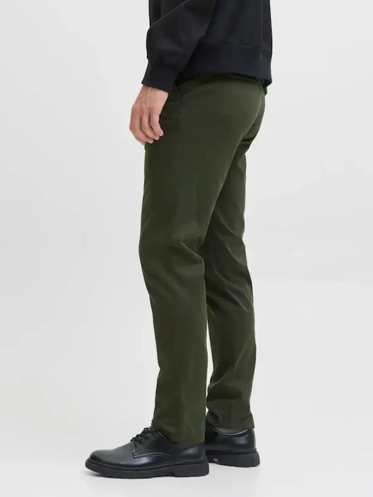 Jpstmarco Men's Elastic Slim Fit Chino Trousers Duffel Bag