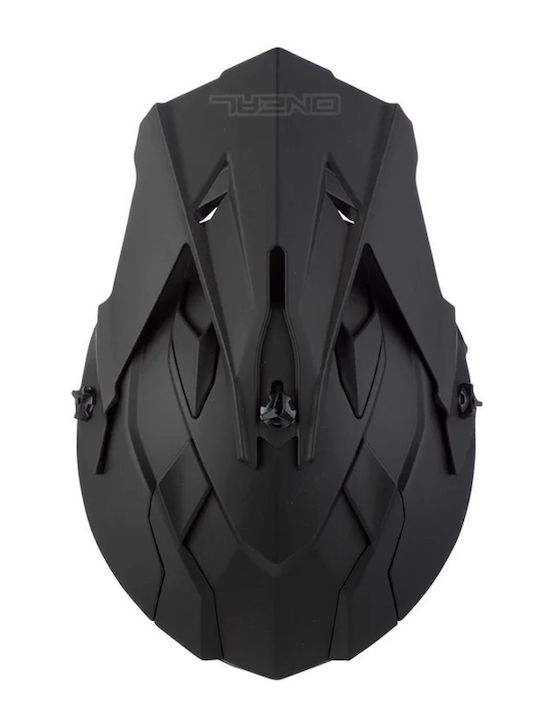2SRS Flat V.23 Black Matt Κράνος Μηχανής Motocross ECE 22.06 1450gr