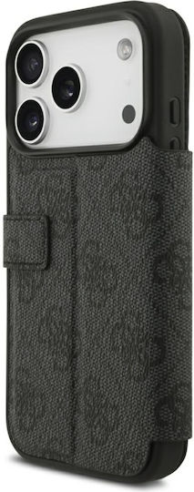 Case Iphone 18 Pro Iphone 17 Pro Guess Book 4g Metal Logo Black