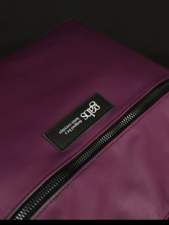 Leather Women's Shoulder / Crossbody Bag Burgundy