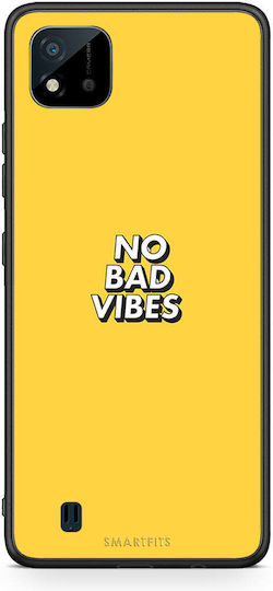 Smartfits Text Vibes Back Cover Yellow (Realme C11 2021)