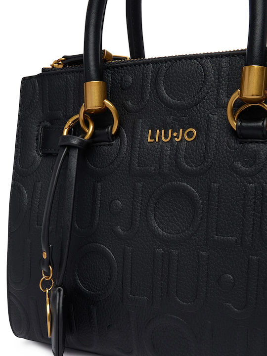 Liu Jo Damen-Satchel-Tasche Schwarz
