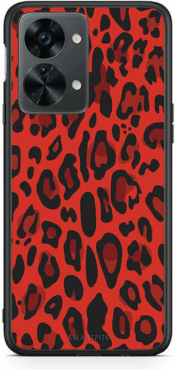 Smartfits Animal Back Cover Πλαστικό / Σιλικόνης Κόκκινο (OnePlus Nord 2T)