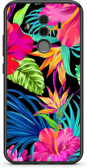Smartfits Tropical Flowers Back Cover Plastic Multicolour (Huawei Mate 10 Pro) 7374592802971_42421289156763
