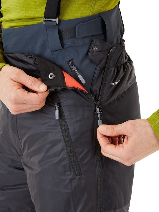 Rab Pantaloni Lungi de Drumeție pentru Bărbați Negri