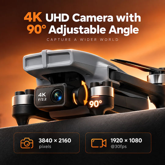 Dronă 5G cu Cameră 4K 30 fps