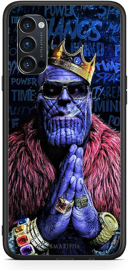 Smartfits Back Cover Πλαστικό / Σιλικόνης Μπλε (Oppo Reno4 Pro 5G)