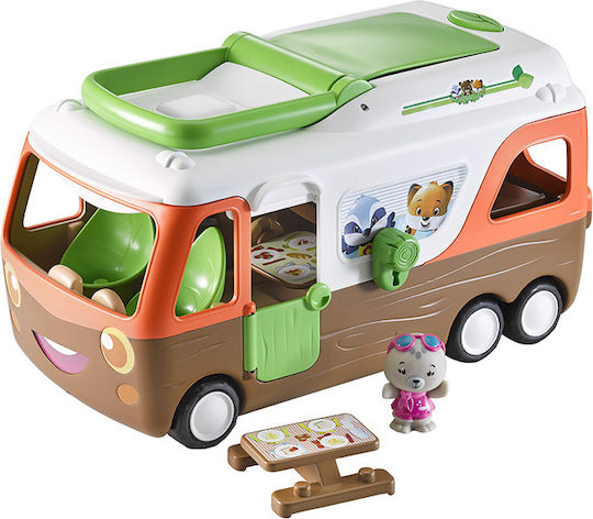 Klorofil Selbstfahrendes Wohnmobil Camper Van Lernspielzeug für 1 Figur