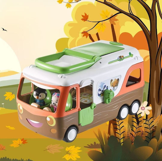 Klorofil Selbstfahrendes Wohnmobil Camper Van Lernspielzeug für 1 Figur