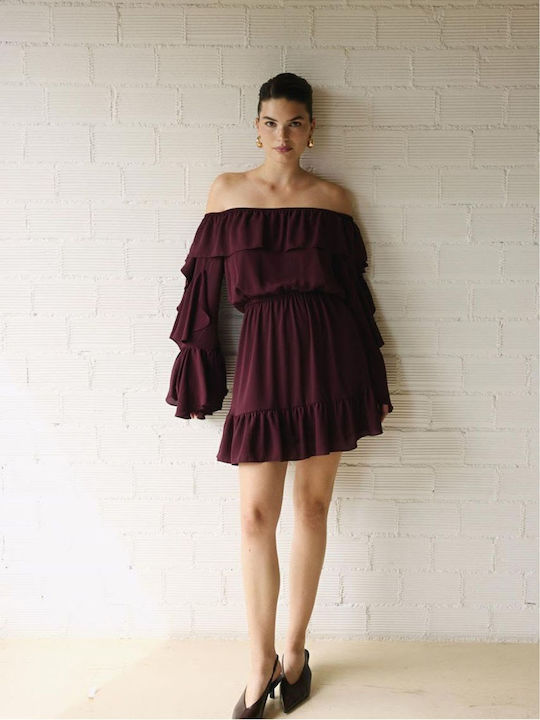Eliza Mini Red Dress