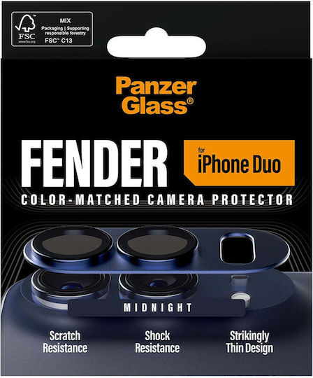 Panzerglass Fender Camera Lens Protector Midnight Iphone Duo
