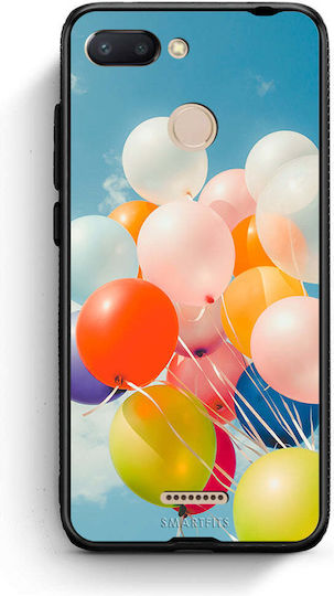 Smartfits Colorful Balloons Back Cover Πλαστικό Πολύχρωμο (Redmi 6)