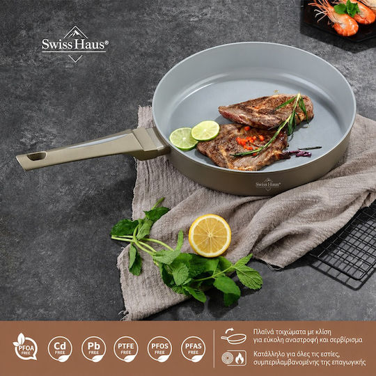 Swiss Haus Double Aluminum Pan with Non-Stick Coating 20cm