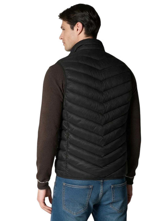 Assn Sleeveless Puffer Jacket Black