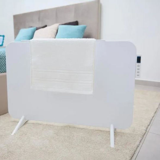 MPM Θερμοπομπός Δαπέδου 450W με Ηλεκτρονικό Θερμοστάτη και WiFi Λευκός