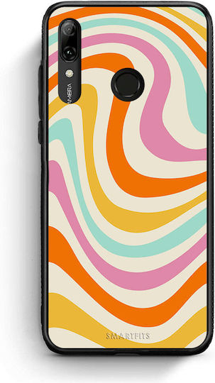 Smartfits Colourful Waves Back Cover Πλαστικό Πολύχρωμο (Huawei P Smart)