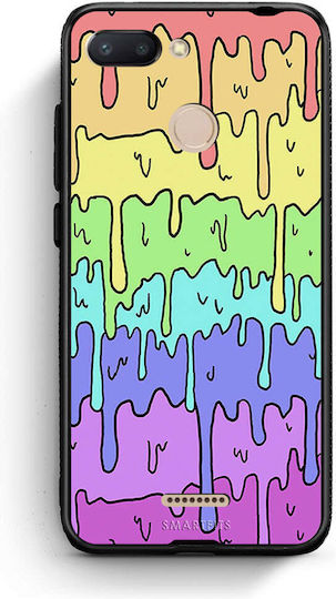 Smartfits Melting Rainbow Back Cover Σιλικόνης Πολύχρωμο (Redmi 6)