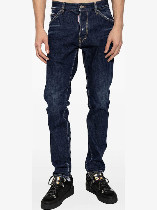 Dsquared2 Herren Jeanshosen Marineblaue Dsquared2 Herren Jeanshosen Marineblaue