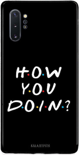 Smartfits How You Doin Back Cover Πλαστικό Μαύρο (Galaxy Note 10+)