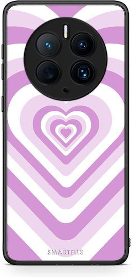 Smartfits Lilac Hearts Задна корица Лилав (Huawei Mate 50 Pro) 8425885630803_46682883391827