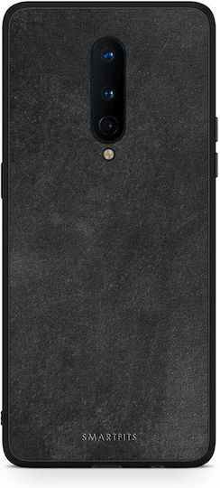 Smartfits Color Black Slate Back Cover Μαύρο (OnePlus 8)