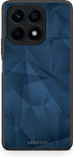 Smartfits Geometric Blue Abstract Back Cover Albastru (Honor X8a) A00_SM1-HO-X8A_GEOMETRICBLUEABST