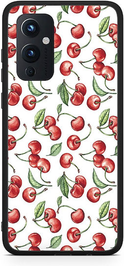 Smartfits Cherry Summer Back Cover Μπορντό (OnePlus 9)