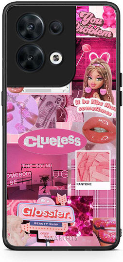 Smartfits Pink Love Back Cover Ροζ (Oppo Reno8)