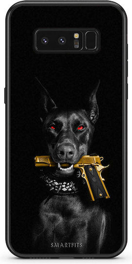 Smartfits Gun Back Cover Μαύρο (Galaxy Note 8)