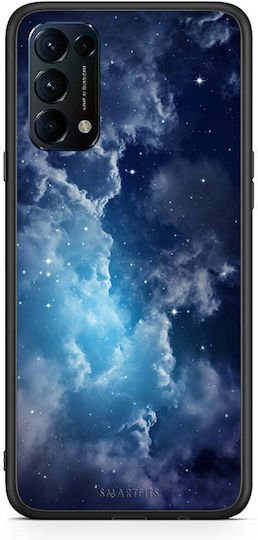 Smartfits Galactic Back Cover Plastic / Silicone Blue (Oppo Find X3 Lite)
