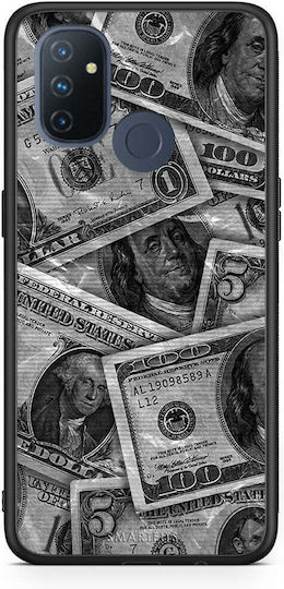 Smartfits Money Dollars Umschlag Rückseite Kunststoff Mehrfarbig (OnePlus Nord N100) 7338281369755_42240859930779