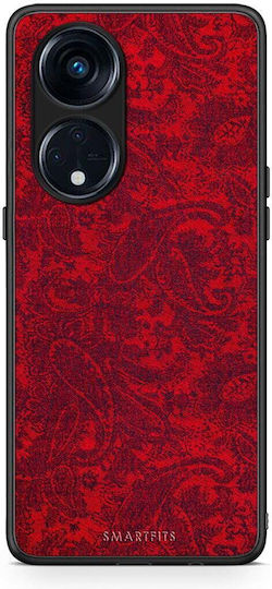 Smartfits Paisley Cashmere Задна корица Червен (Oppo Reno8T 5G, A1 Pro) 8459638473043_46796778176851