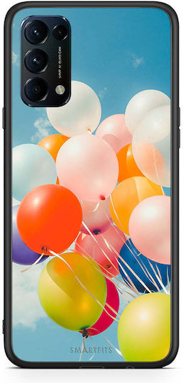 Smartfits Colorful Balloons Back Cover Πλαστικό / Σιλικόνης Πολύχρωμο (Oppo Find X3 Lite)