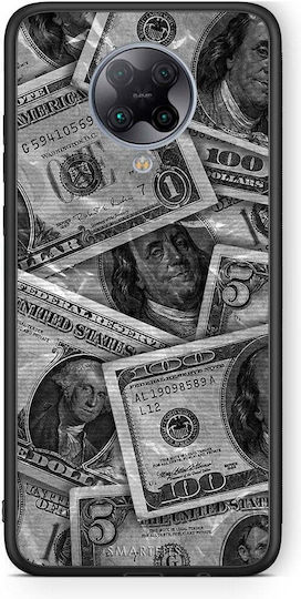 Smartfits Money Dollars Umschlag Rückseite Gray (Poco F2 Pro) A00_SM1-XI-POCF2PR_MONEYDOLLARS_