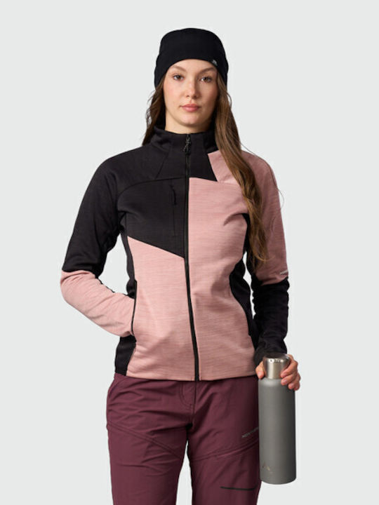 Damenstrickjacke Rose Black