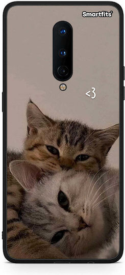 Smartfits Cats In Love Back Cover Bej (OnePlus 8) 8559109636435_47176327299411